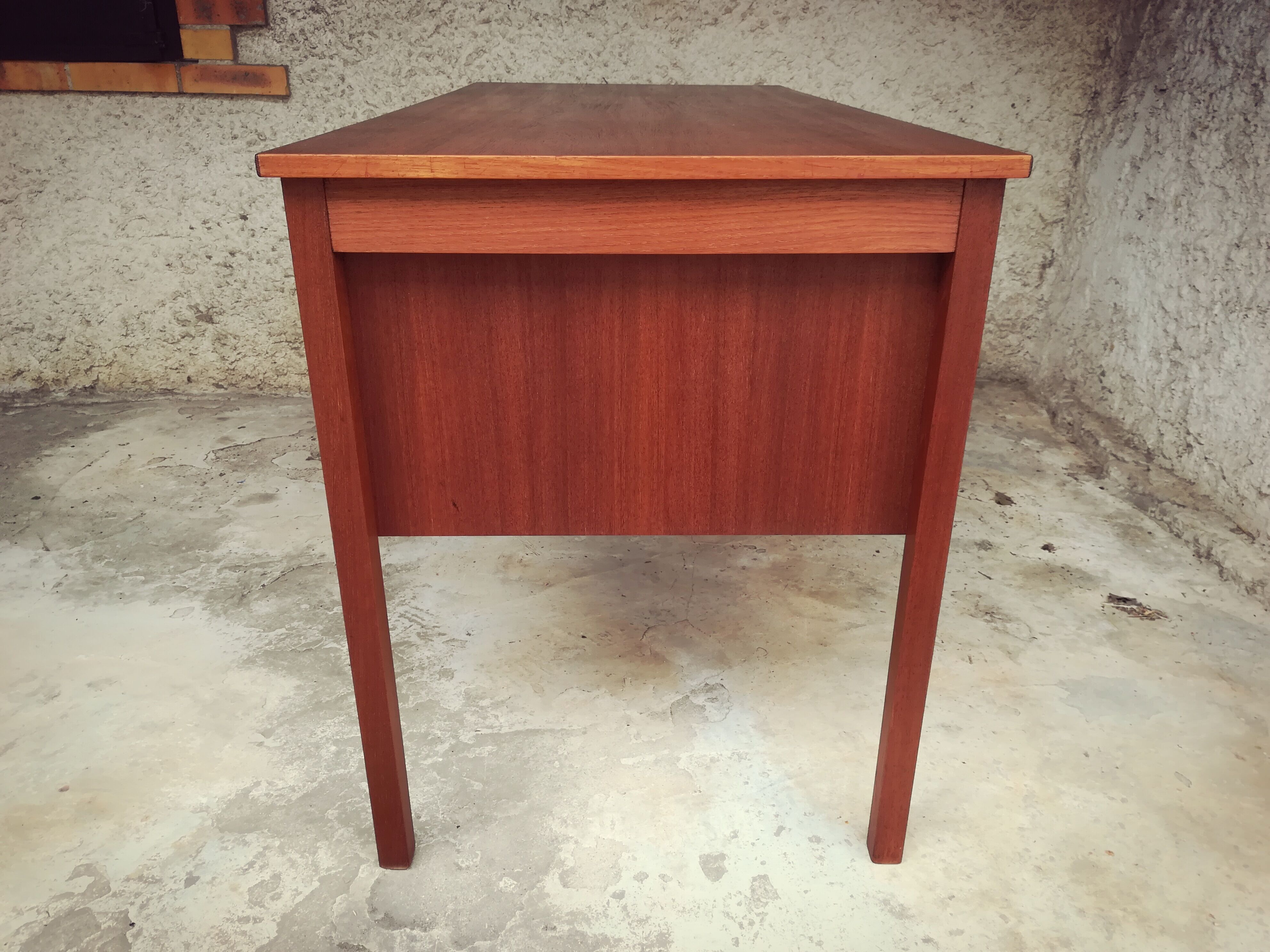 Scandinavian teak desk