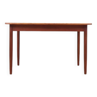 Teak table, Danish design, 1960s, production: Denmark