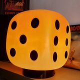 Space age lamp "dice" to play
