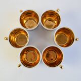 Set of six Cups and Saucers by Epiag 1950