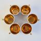 Set of six Cups and Saucers by Epiag 1950