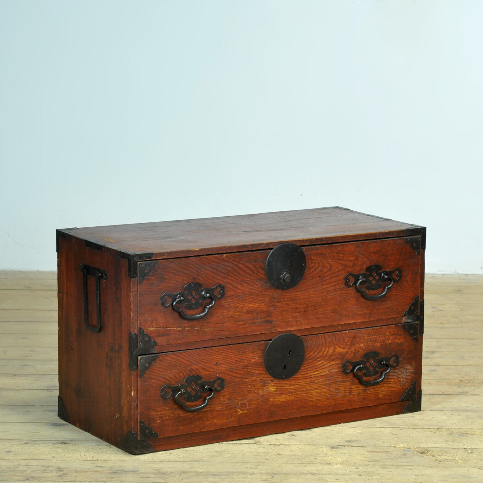 Japanese Tansu chest of drawers, circa 1870