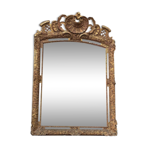 Miroir régence en bois