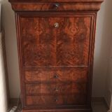 18th century secretary in Cuban mahogany