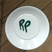 Vintage ceramic plate signed Robert Picault Vallauris