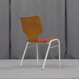 Oak wood chair 1960
