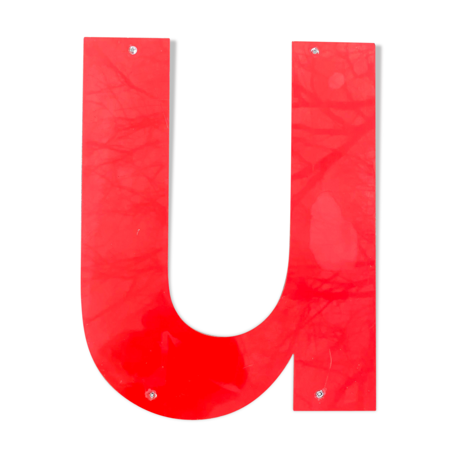 Ancient letter aluminium sign dibond