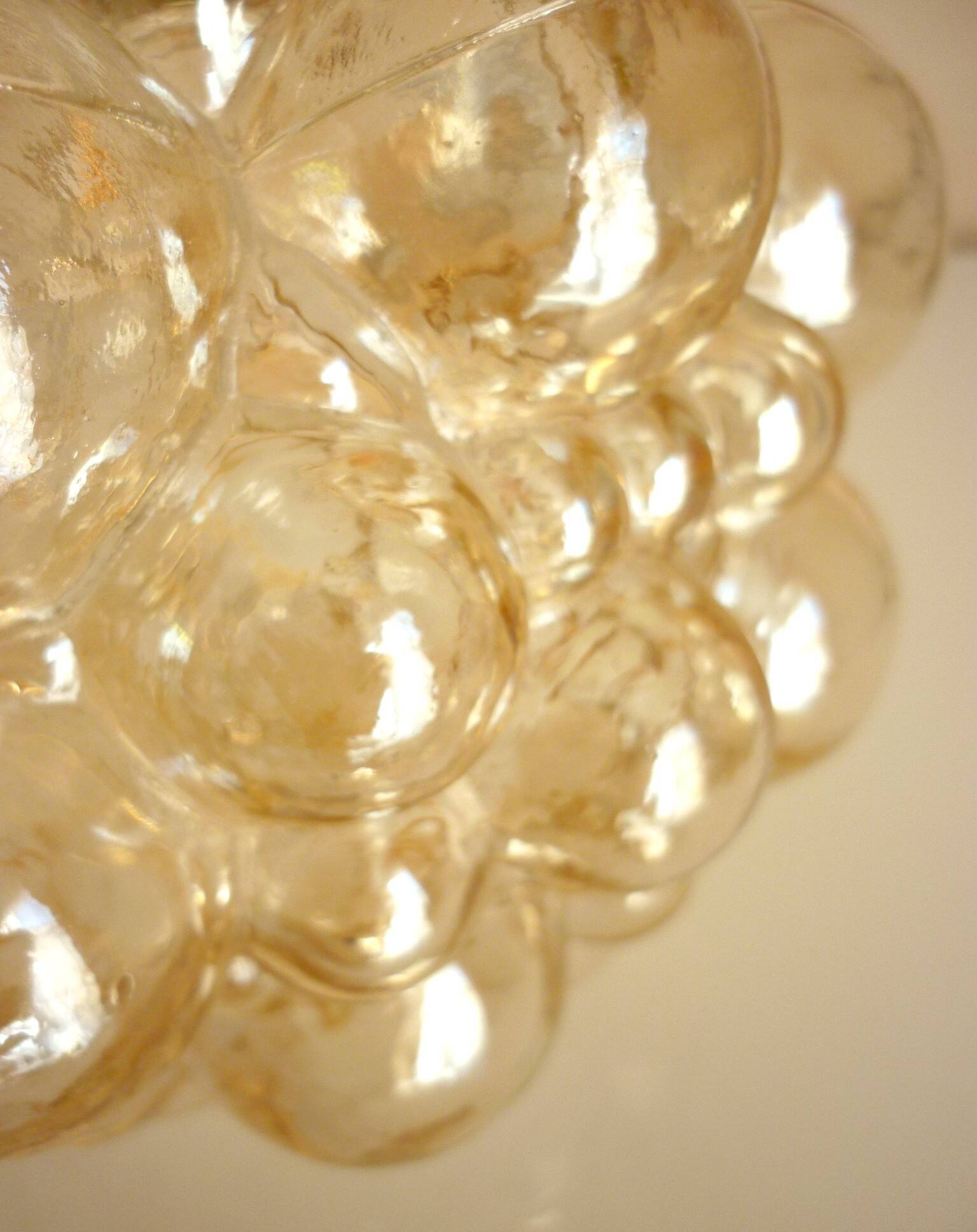 Helena Tynell design glass globe, bubble model, 1960s, wall light, lamp