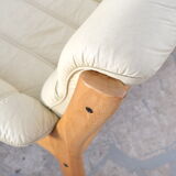 Leather Living Room Set model Montana by Ekornes, 1970's