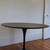 Knoll Saarinen black table diameter 107