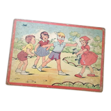Set of wooden cubes "Beach holiday"