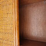 Rattan desk 70s