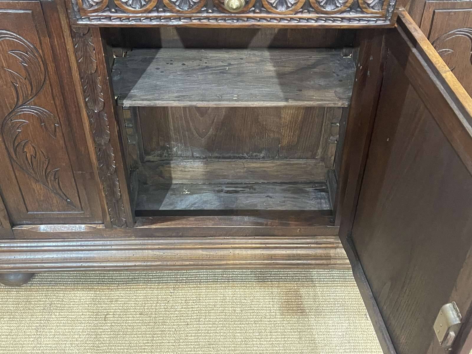 Breton chestnut wardrobe from the 1930s