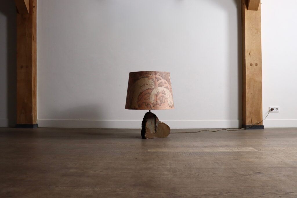 Vintage Marianne Koplin ceramic table lamp, Germany 1970s