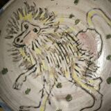 Deep ceramic dish by Harry SÉGÉLA 1977