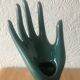 Green blue hand soliflore ring holder