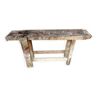 Old carpenter's workbench
