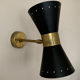 Pair Wall Lamp Diabolo Black
