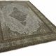 Overdyed Wool Vintage Handmade Carved Rug 193 cm x 295 cm