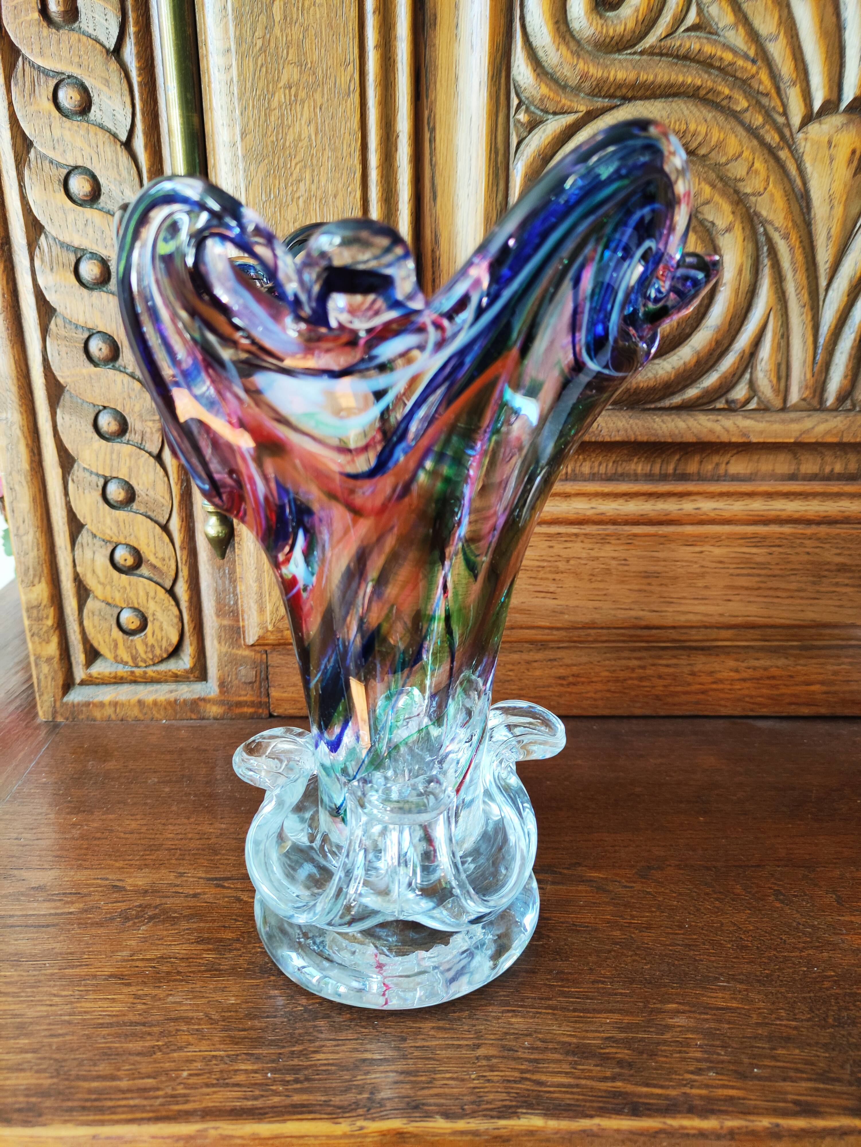 Retro crystal vase