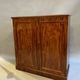 C19th linen press cupboard by Heals