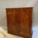 C19th linen press cupboard by Heals