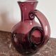 Amethyst blown glass bubble ice carafe Biot