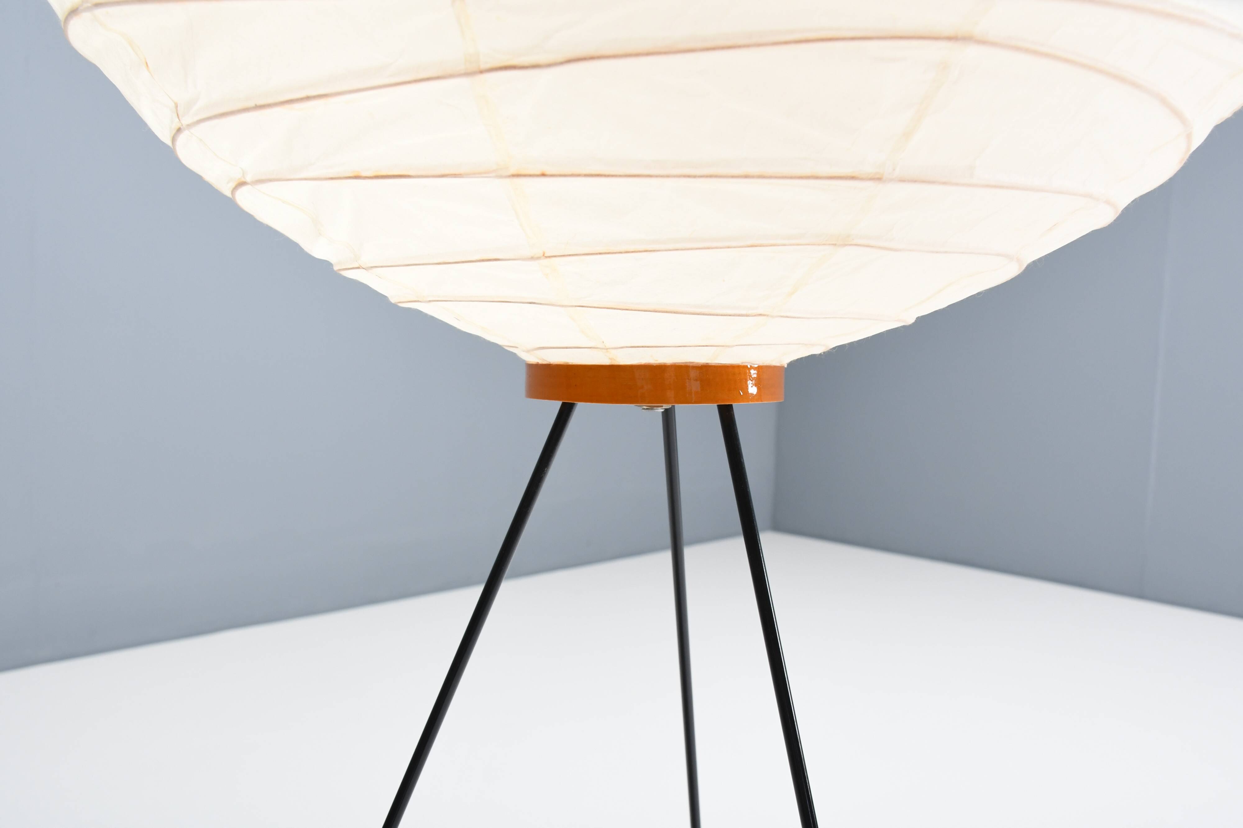 Rare Early 10D Akari Floor Lamp by Isamu Noguchi for Ozeki, 1950s