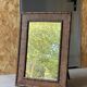 Bamboo and rattan mirror, 1960s-1970s