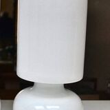 Vintage opaline lamp IKEA from the 1980s.