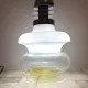 Very large vintage Italian Space Age pendant light.
