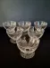 6 champagne coupes Briançon signed Daum