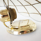 Vintage mother-of-pearl shell sconce