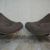 Paire de fauteuils Chili Paul Falkenberg pour Maison Rom