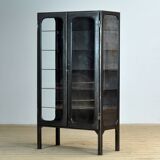 Polished medical cabinet, 1970s