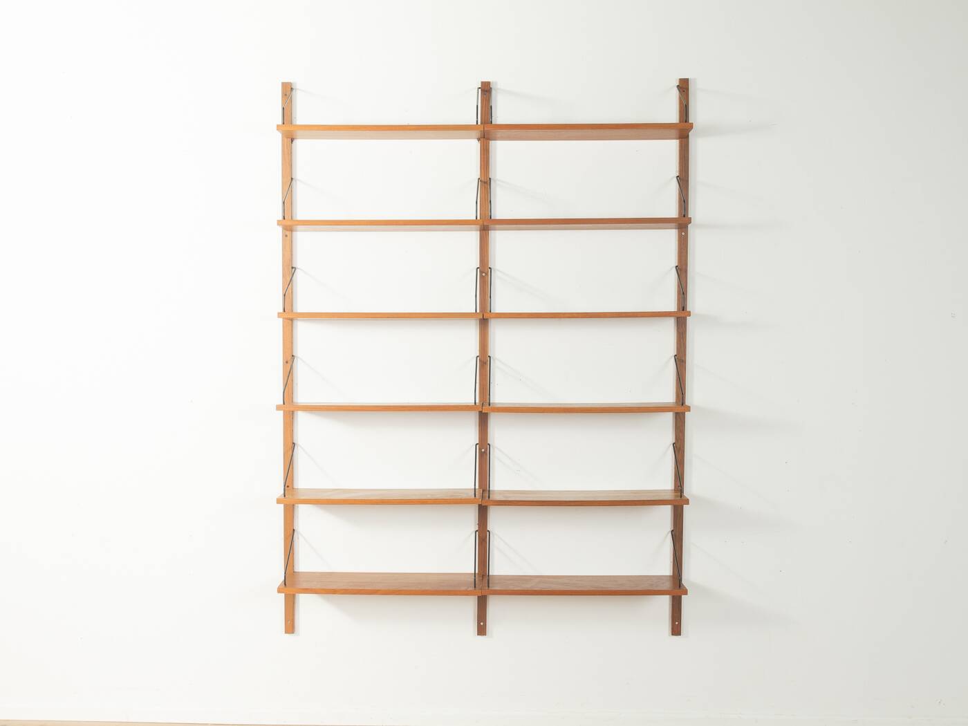 Classic wall shelf by Poul Cadovius for Cado, 1950s, teak veneer