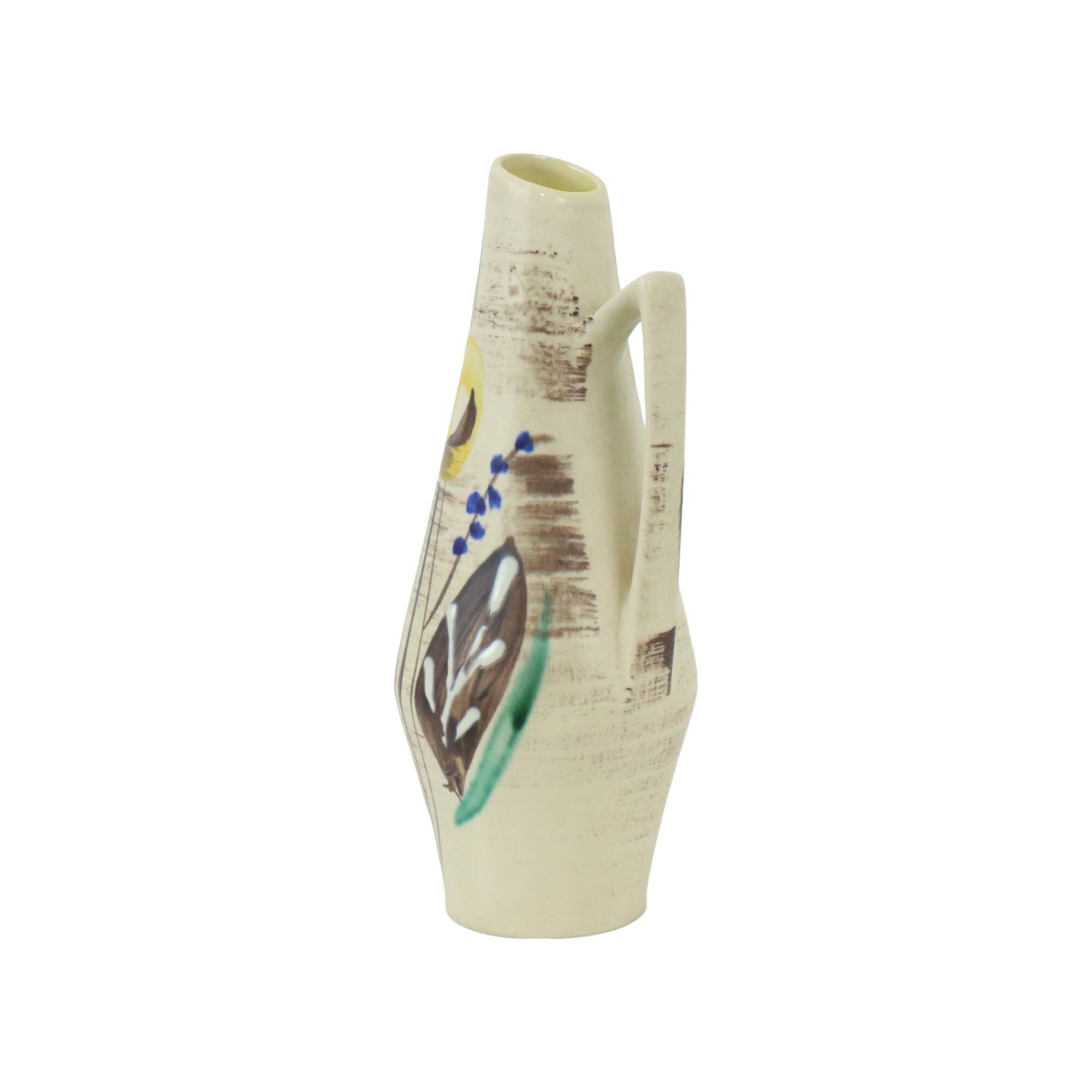 Heinz Siery Design Vase West Germany Pottery Fifties Foreign 271-22