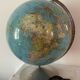 Very large luminous terrestrial globe Hercules 1960