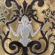 Low Boulle marquetry buffet, curved support furniture, Napoléon III period.