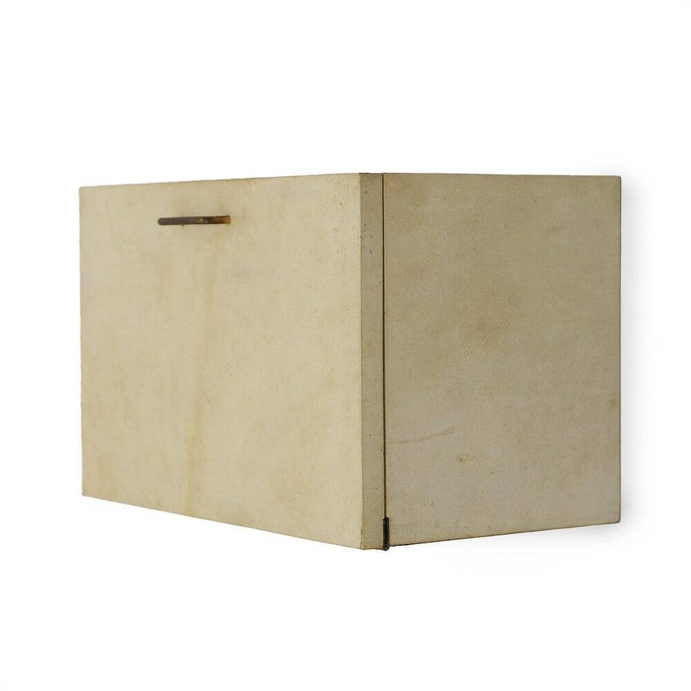 Wall-mounted cabinet parchment, 1950s