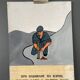 Original 1960's Warning Poster For Military Factory