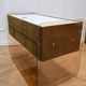 Commode / coiffeuse et chevet en plexiglass