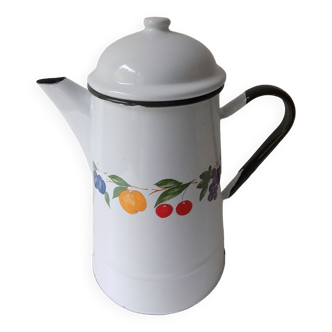 Pichet cafetière émaillée