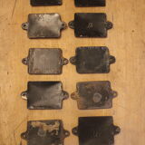Enamelled rag plates
