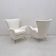 Art Dèco Italian Lounge Armchair from 50s,