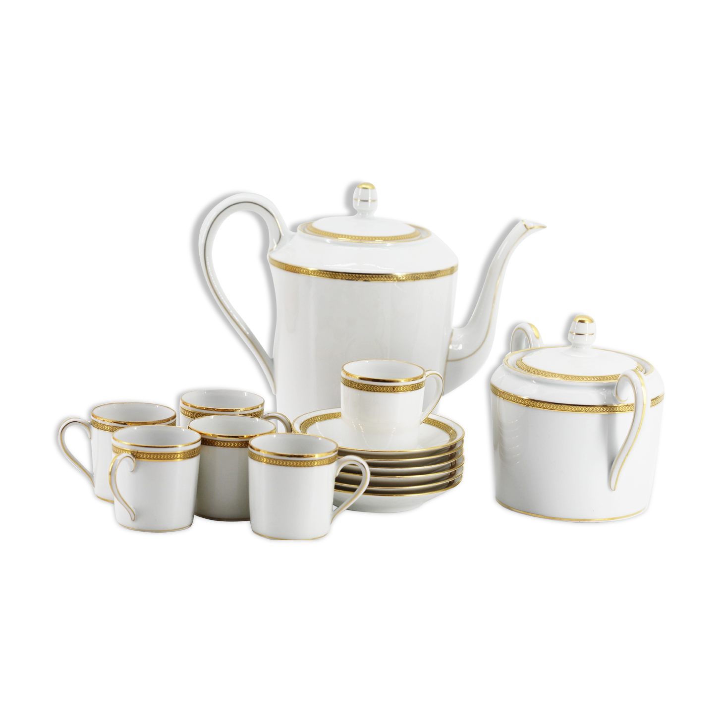 Service à café en porcelaine Haviland limoges