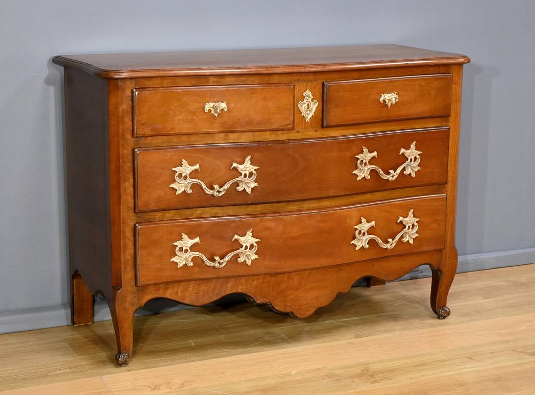 Cherrywood chest of drawers, stamped A.Mailfert – 1st part of the 20th century