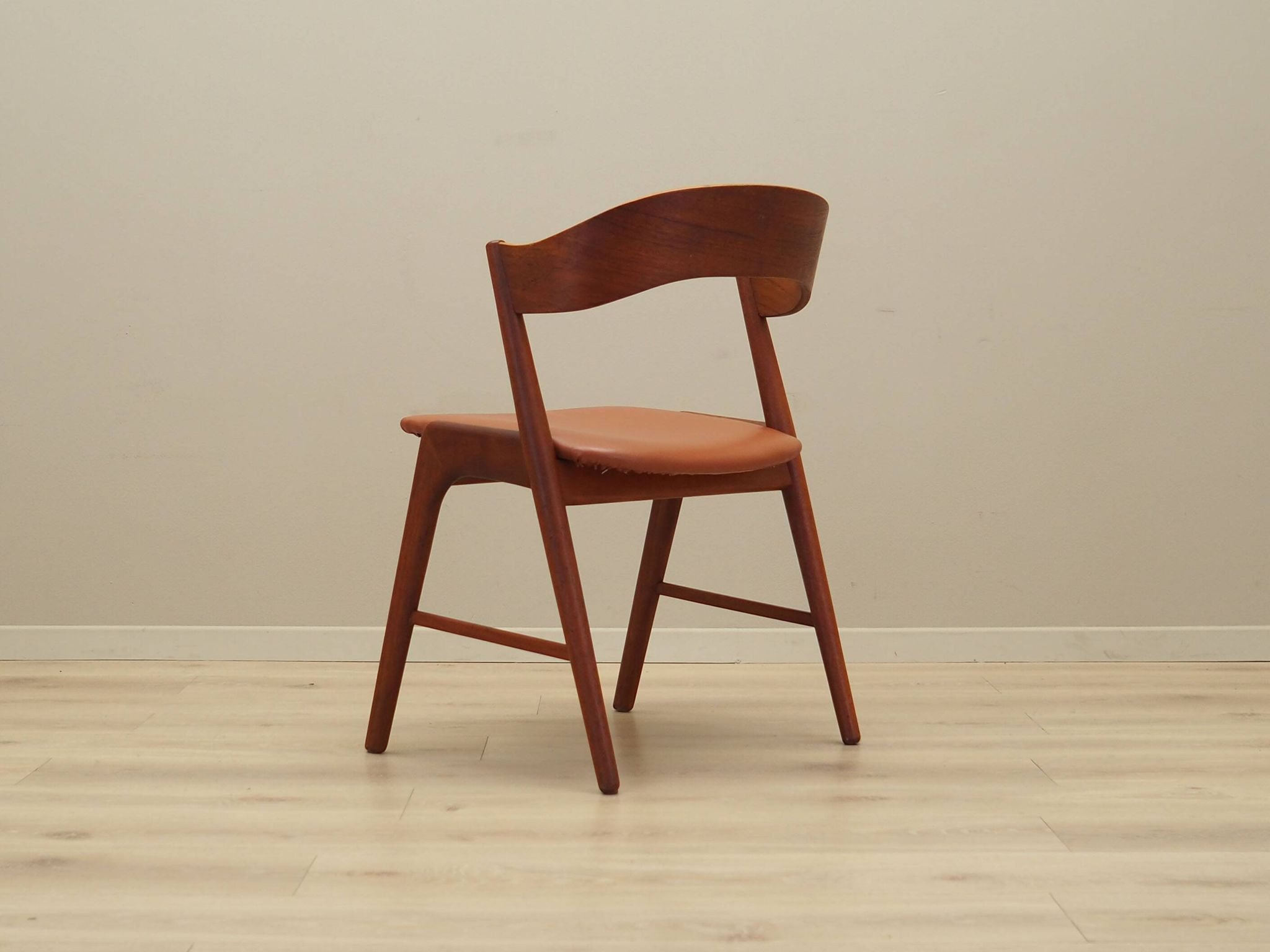 Set of four teak chairs, Danish design, 1970s, manufacture: Korup Stolefabrik