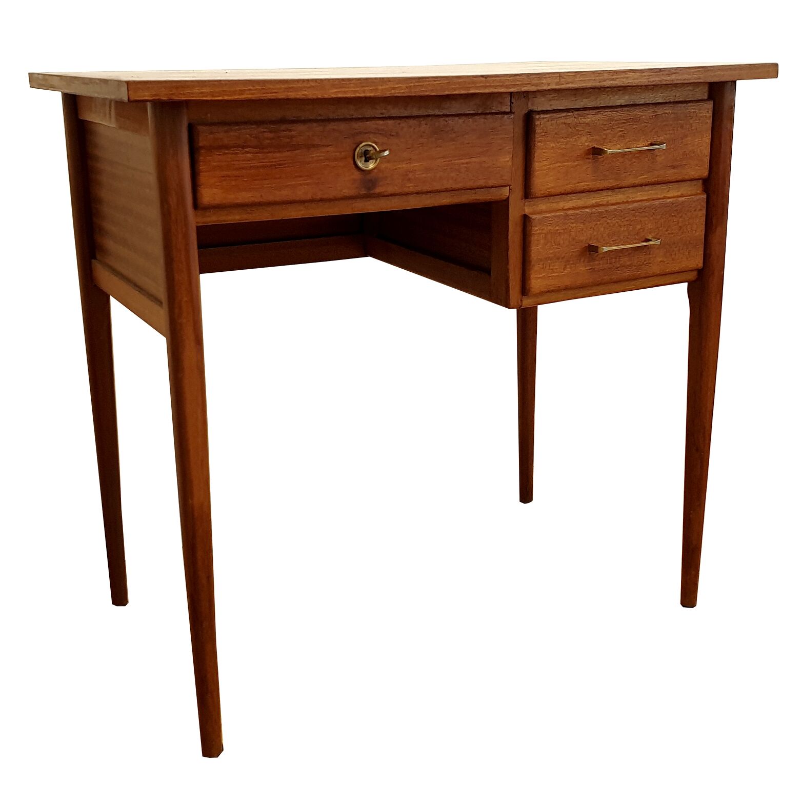Bureau scandinave en teck années 70