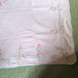 Embroidered tablecloth and 3 towels